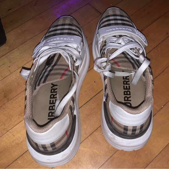 Burberry Regis Vintage Check White - Picture 6 of 6